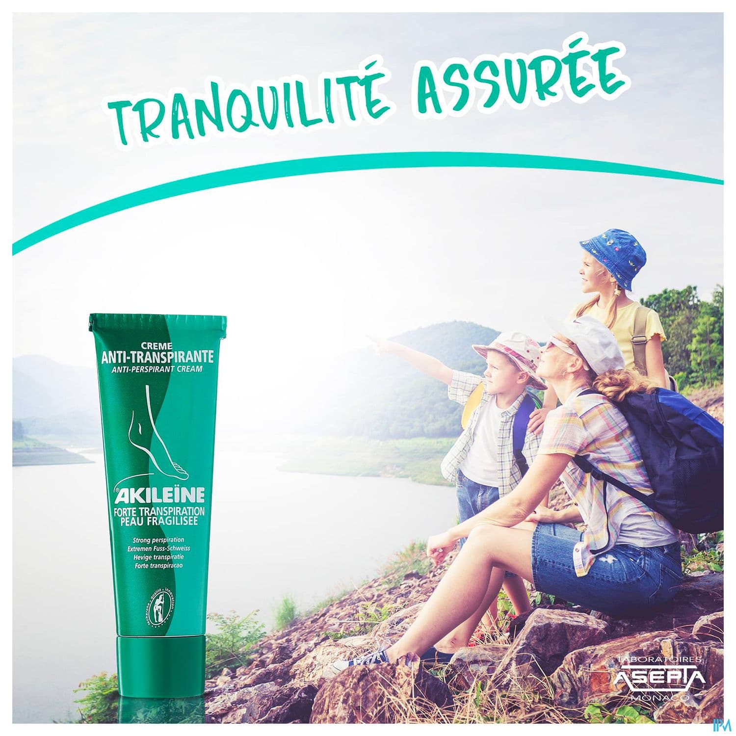 AKILEINE CR A/TRANSPIRANTE 75ML