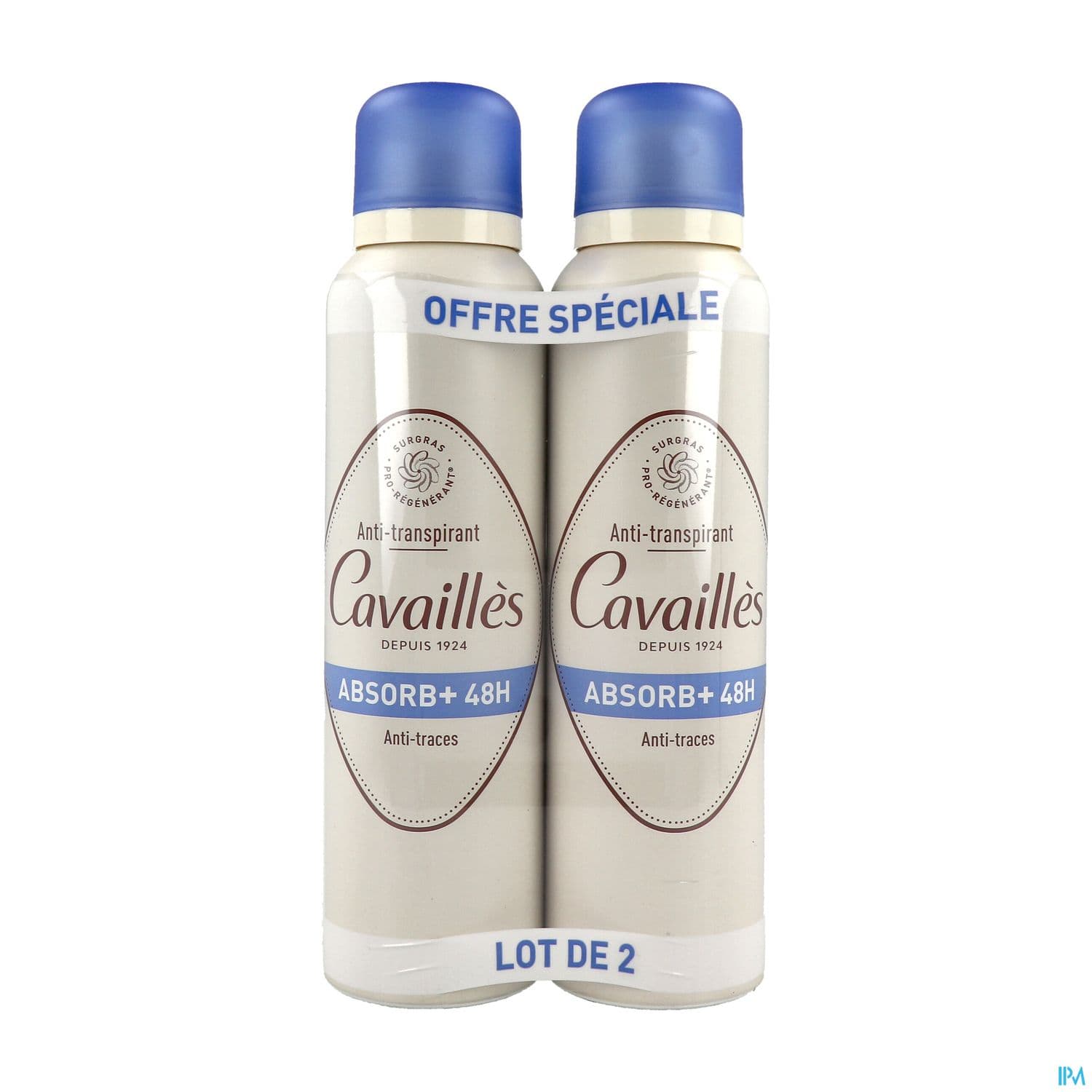 CAVAILLES DEO ABSOR+ 48H SPR150X2