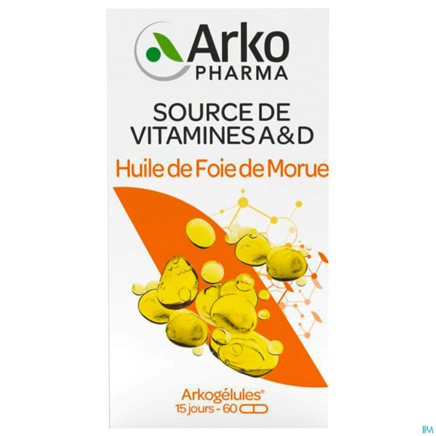 ARKOG HUILE FOIE MOR CAPS 60
