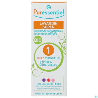 Puressentiel Huile Essentielle Lavandin Super Bio 10ml