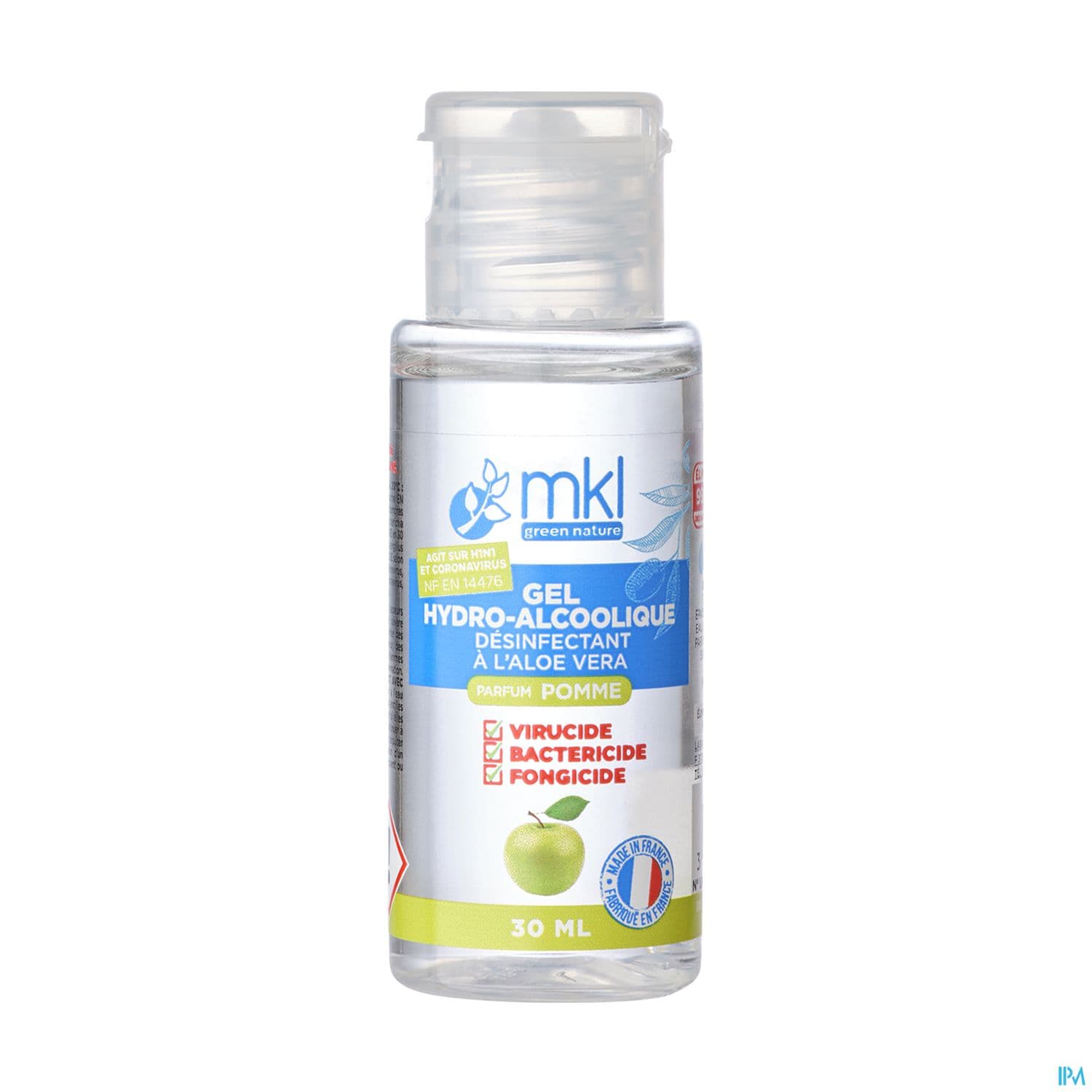 MKL GEL HYDROALCOOLIQ POMME 30ML