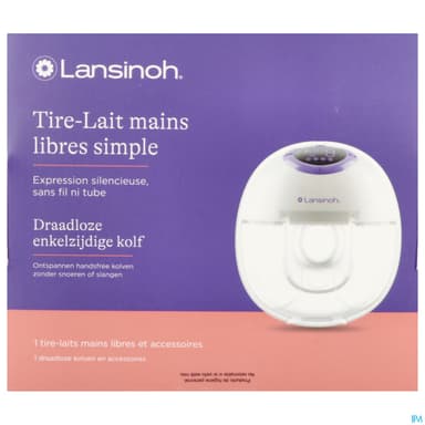 LANSINOH TIRE LAIT MAIN LIBR SIMPL