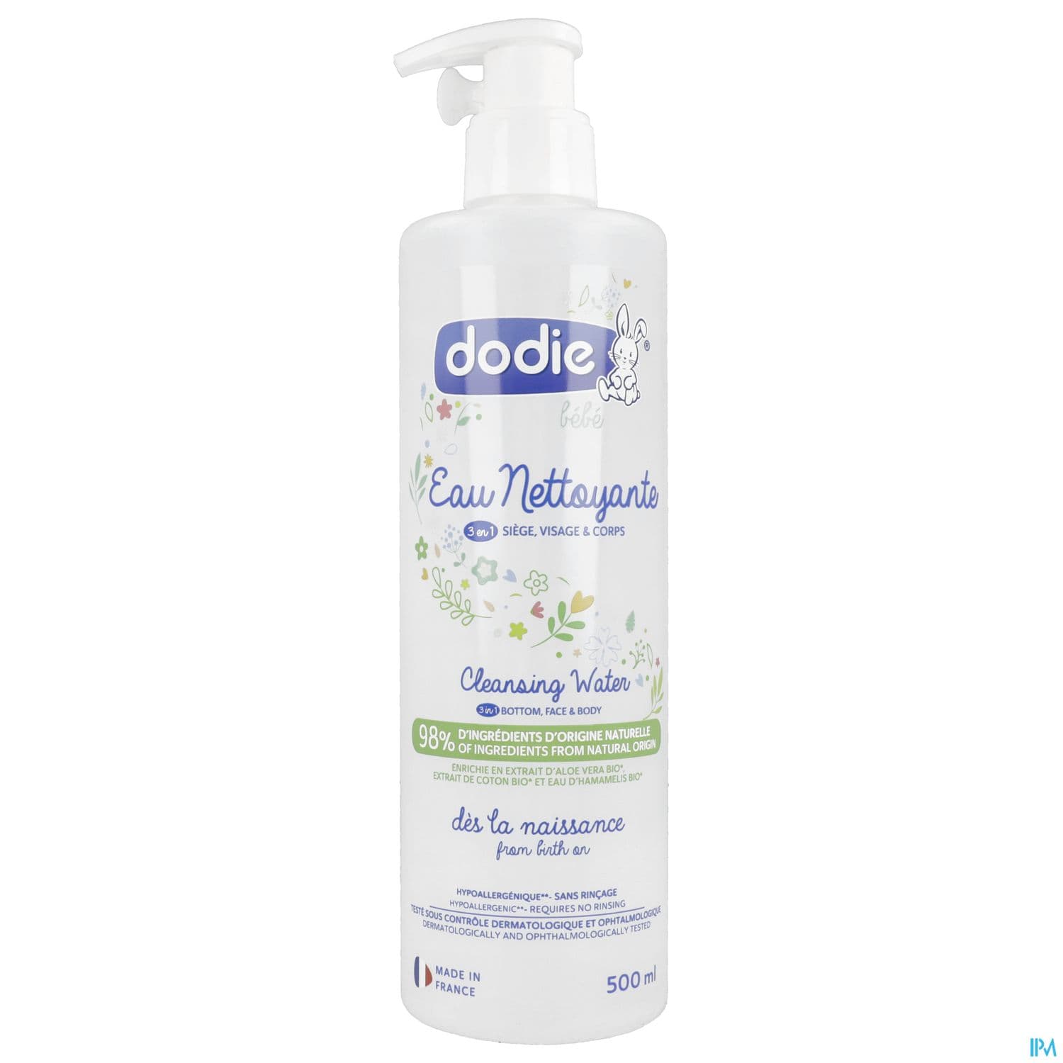 DOD EAU NETTOYANTE 3EN1 500ML
