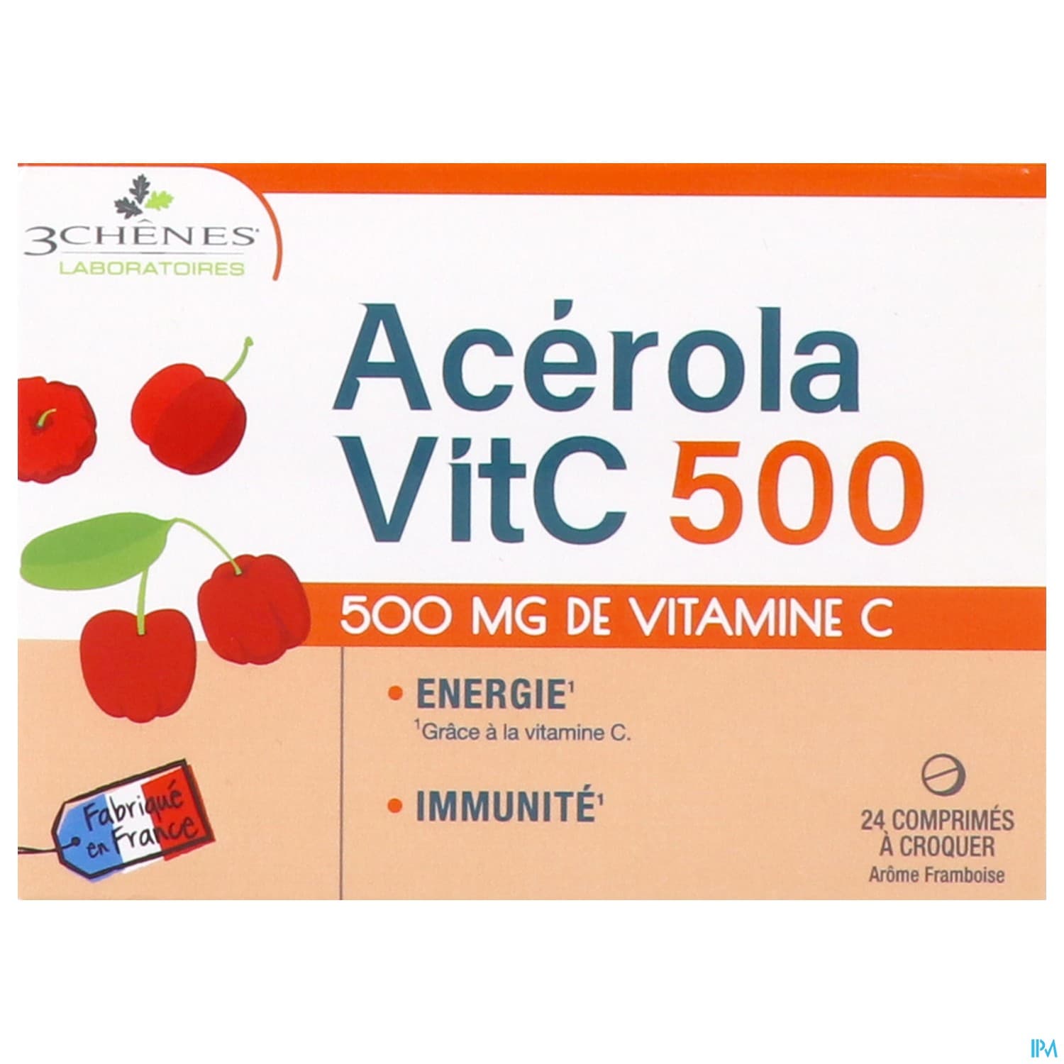 Les 3 chênes phyto acérola 500 tonus et vitalité