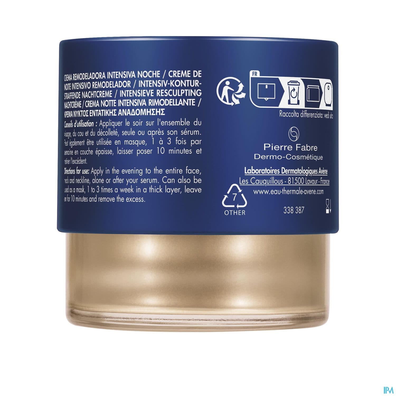 AVENE DERMABSOLU CR NUIT 40ML