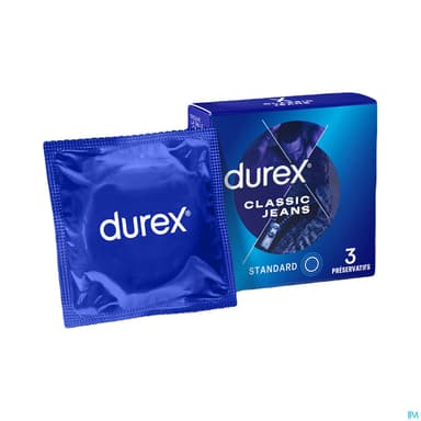 Durex Classic Jeans Preservatif 3