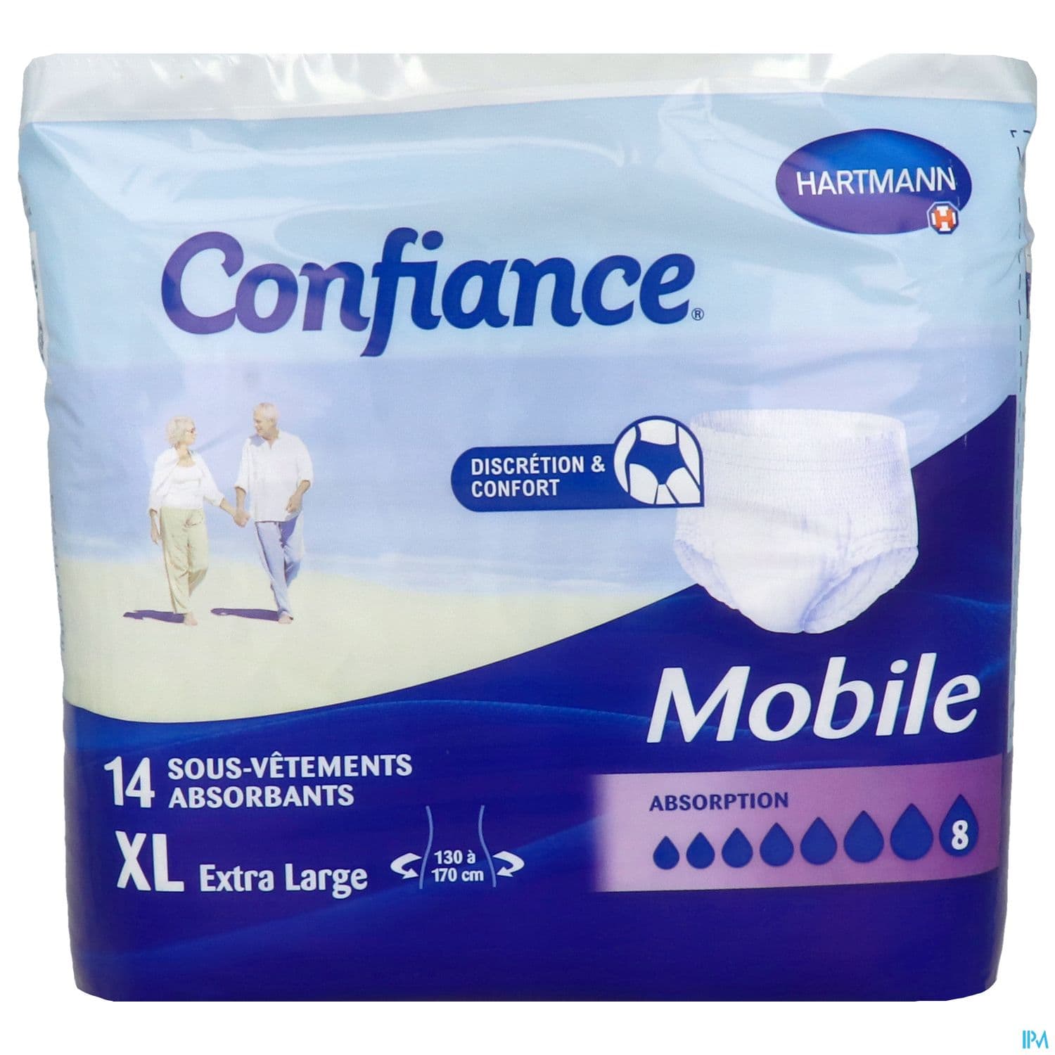 Hartmann Confiance Mobile Absorption 8 Slip Absorbant Xl 14