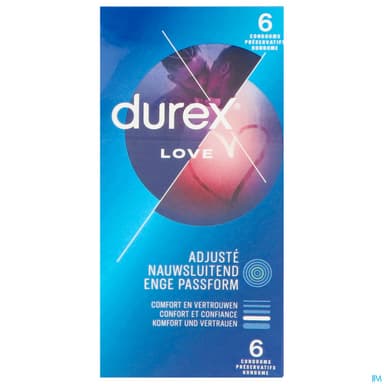 PRESERV DUREX LOVE 6