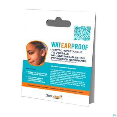 SECUDERM PROT OREIL WATERPROOF X4
