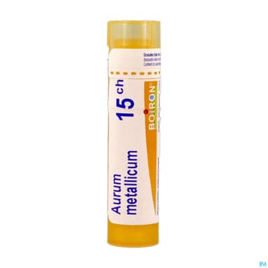 AURUM METALLICUM 15CH TG B