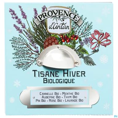 Provence D'antan Tisane Hiver Bio Infusette 2g 24