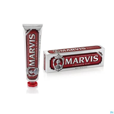 Marvis Rouge Dentifrice Cannelle Menthe 85ml