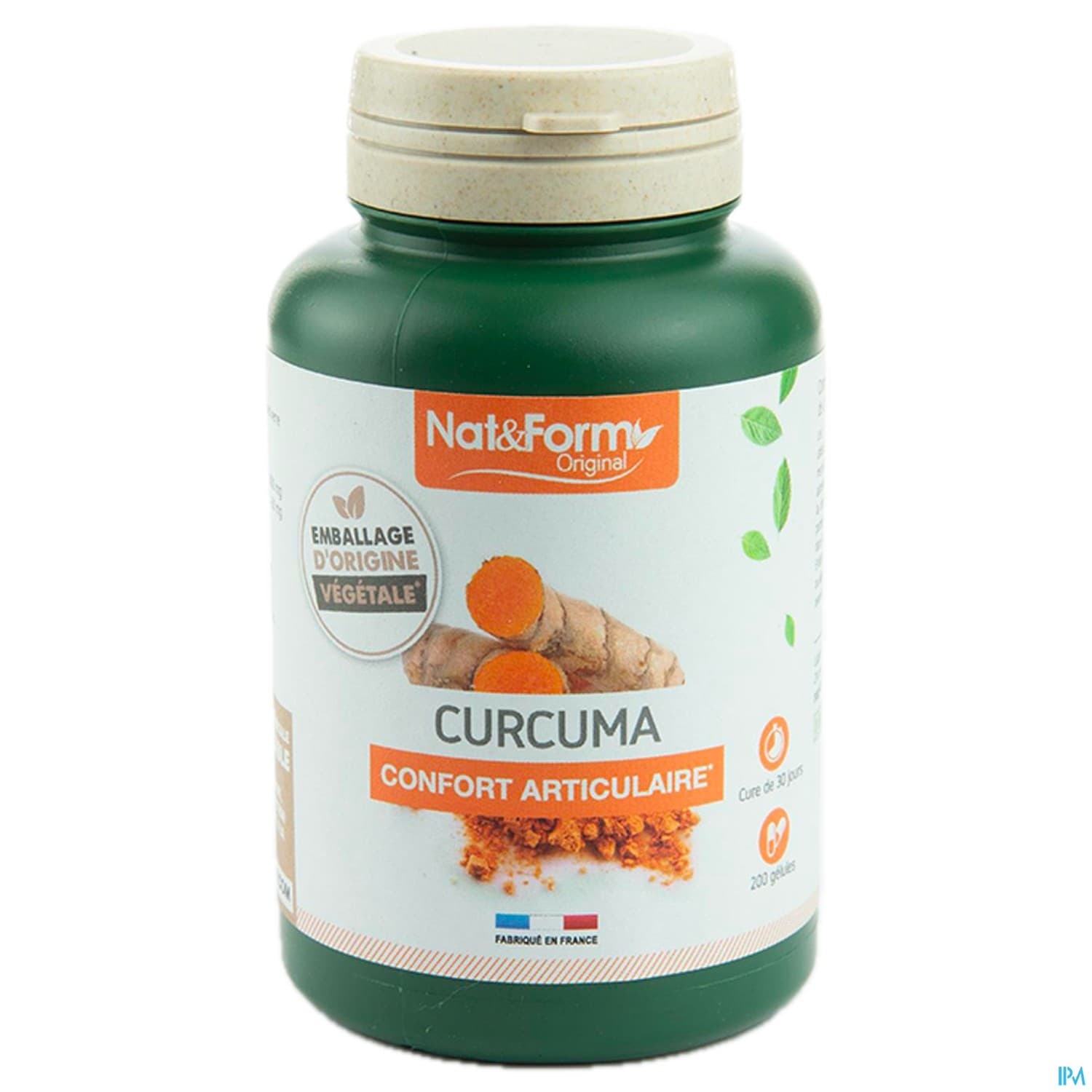 NAT&FORM ORIG CURCUMA MAD GELU200
