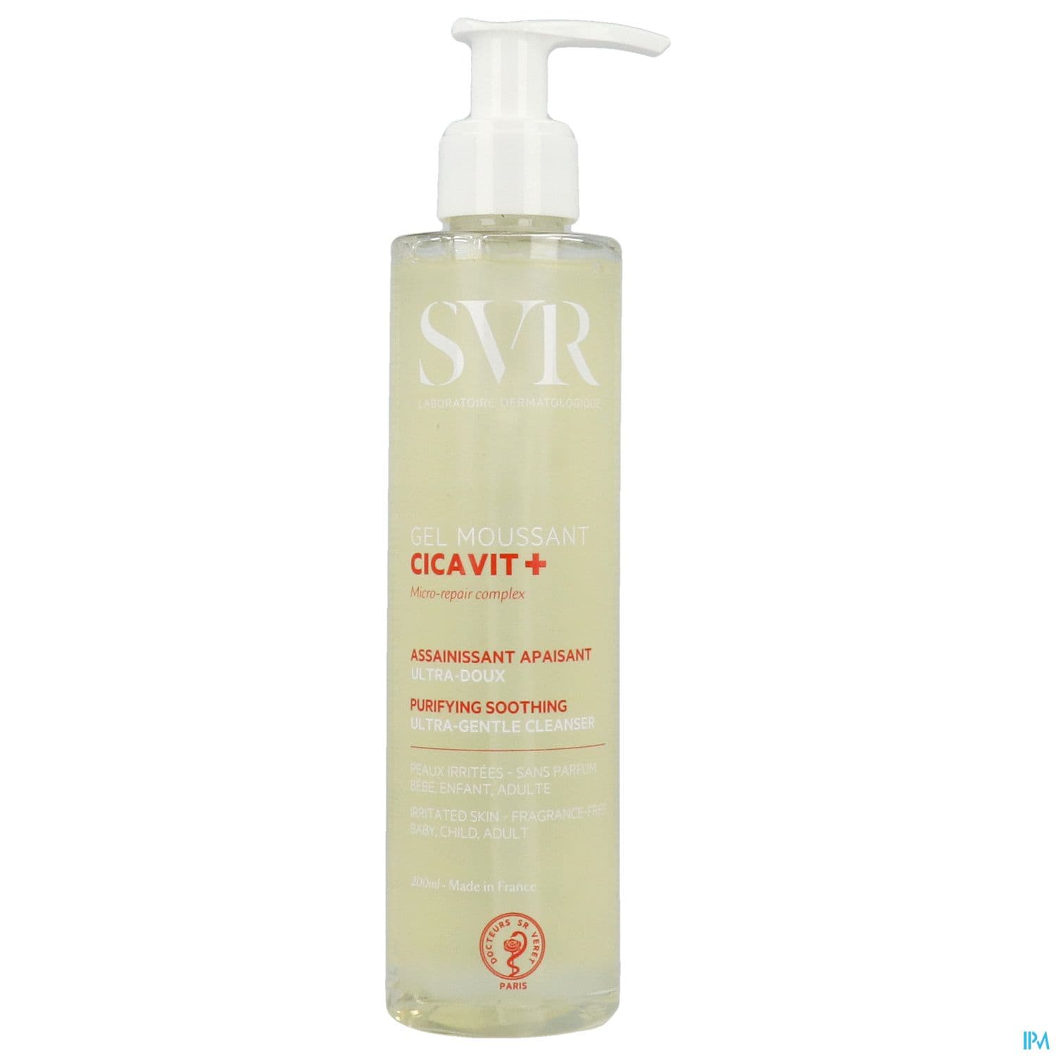 SVR CICAVIT+ GEL MOUSSANT 200ML