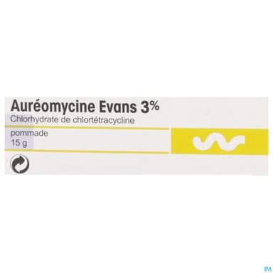 Aureomycine Evans 3% Pommade 15g