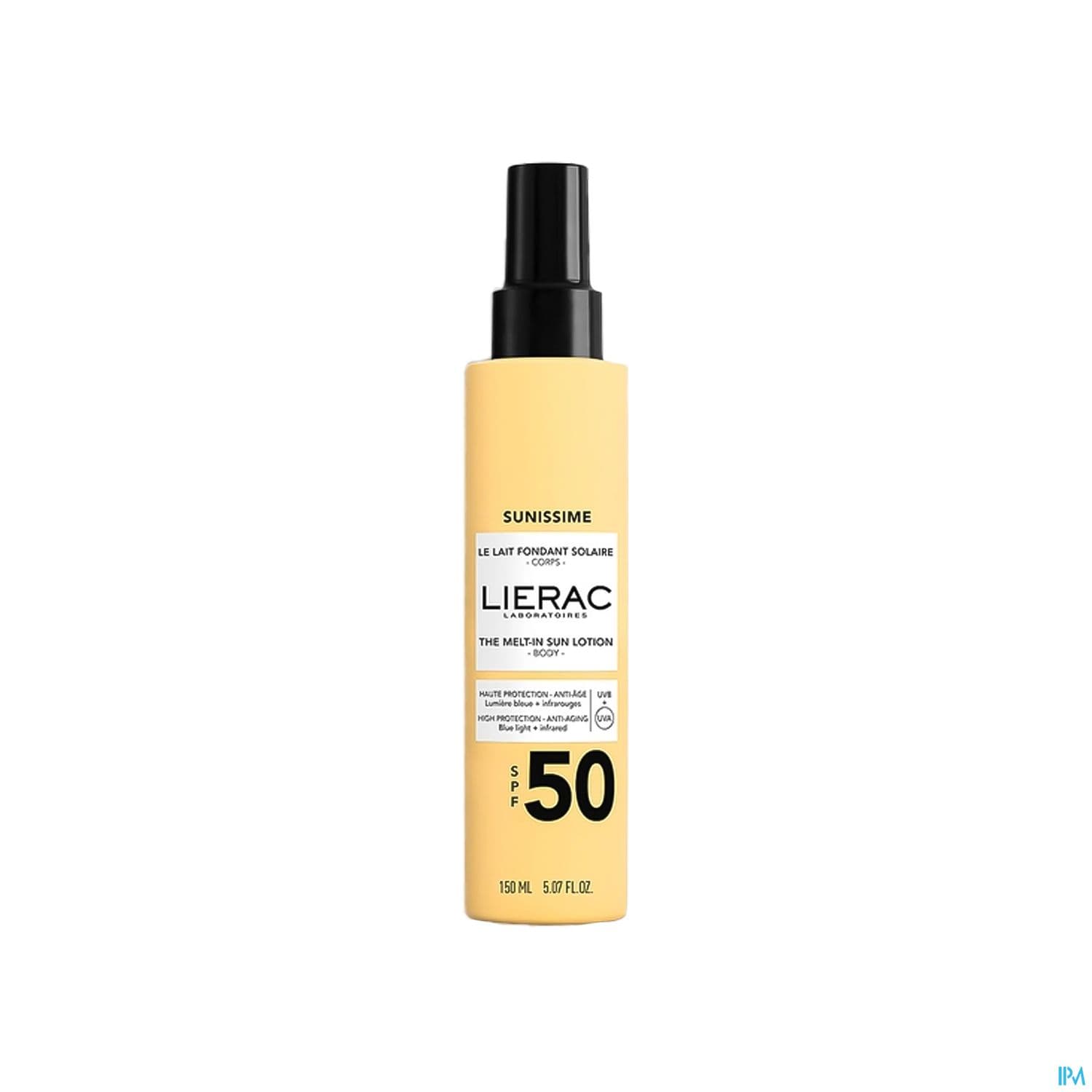 LIERAC SUN LAIT SPF50 150ML