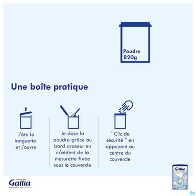 GALLIAGEST CROISSANCE PDR 800G