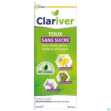 CLARIVER SOL BUV S/SUC 120ML