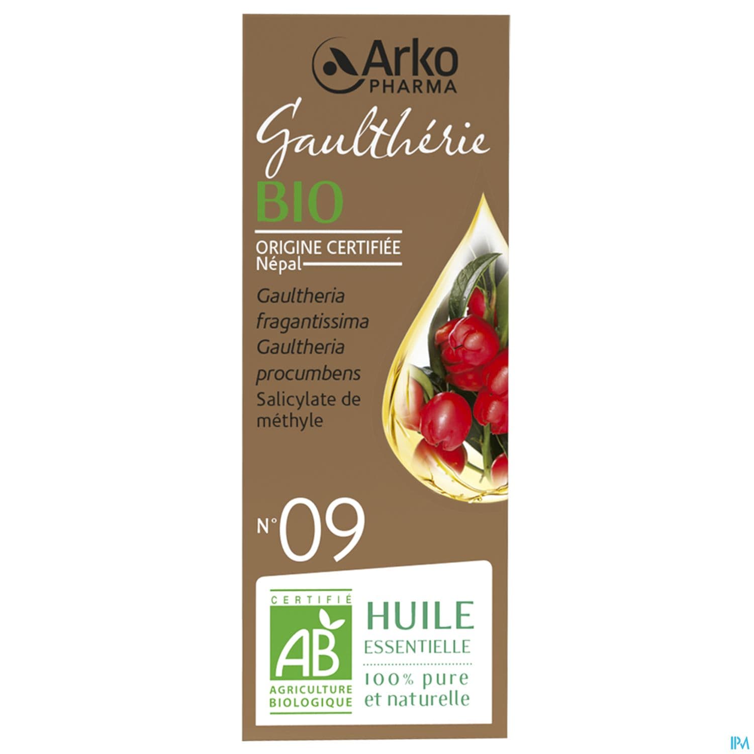 ARKOESS GAULTHERIE BIO N°9 HE 10ML
