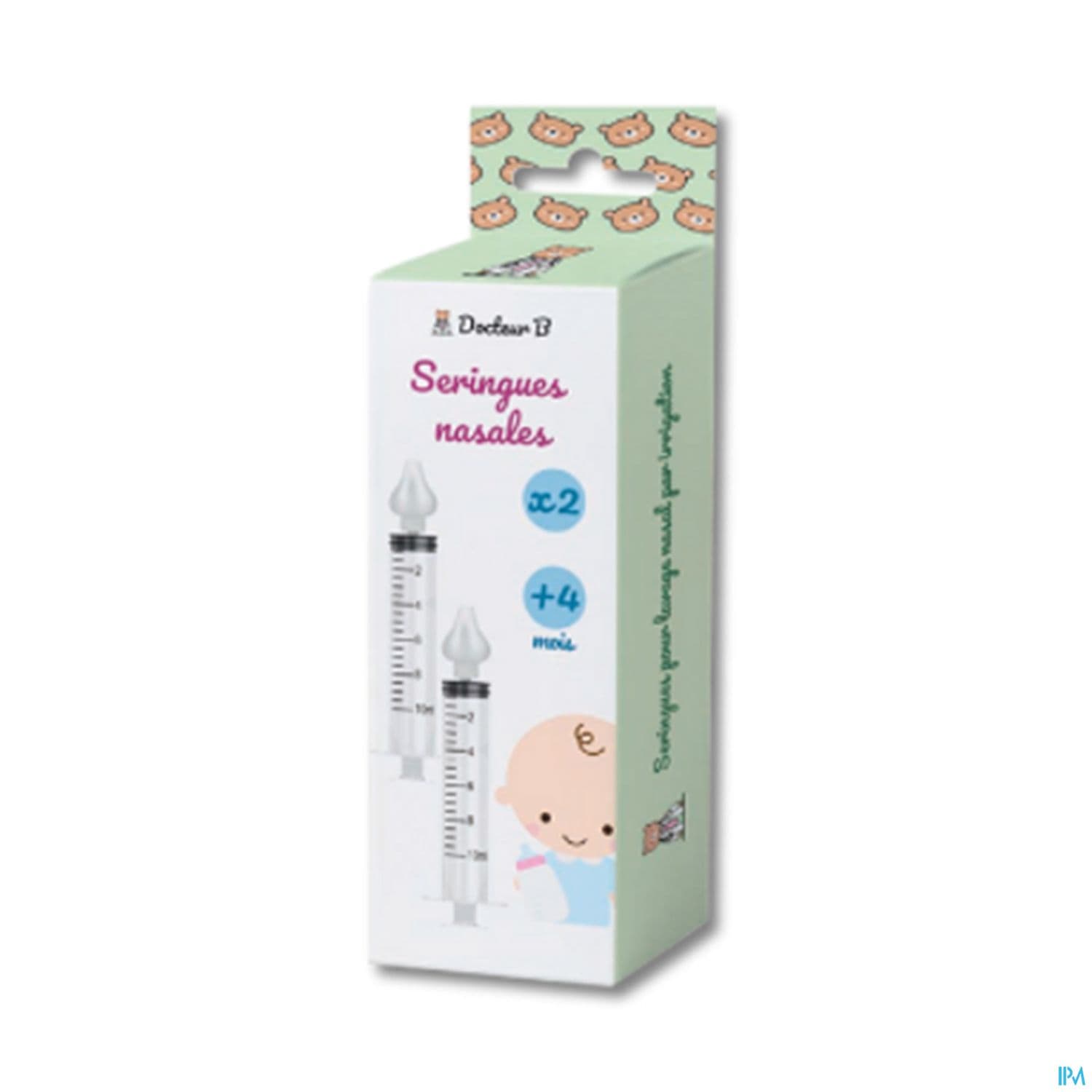 Docteur B Seringue Nasale 10ml X2
