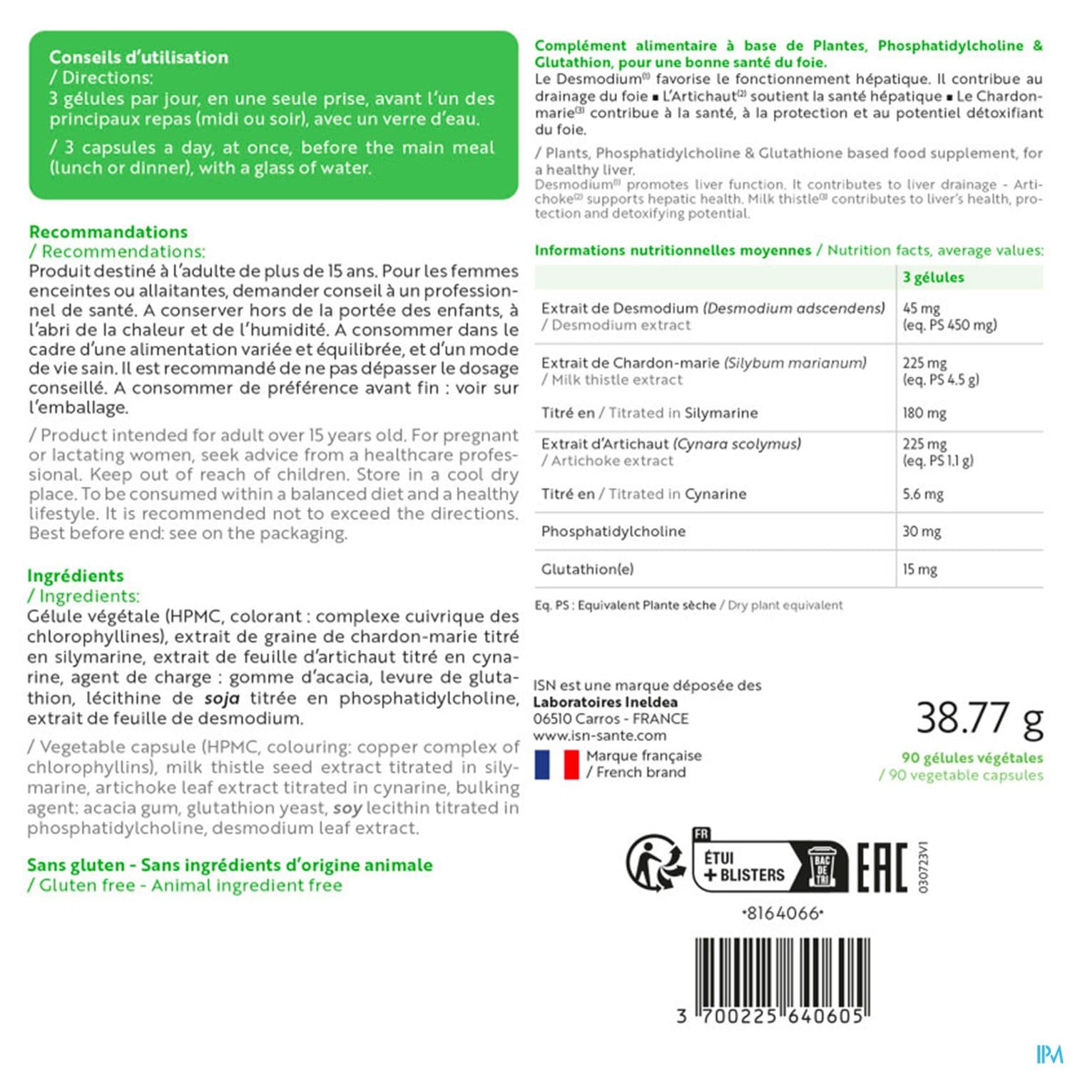 ISN HEPATOBIL GELUL 90