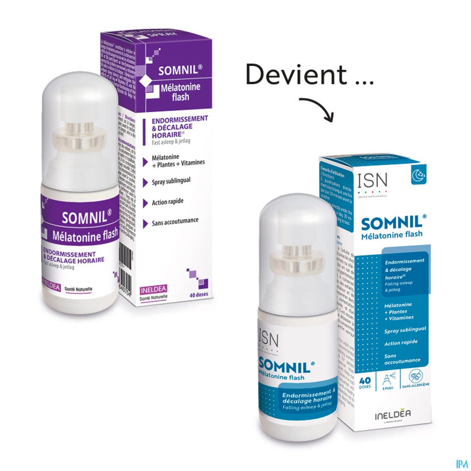 Ineldea Isn Somnil Melatonine Flash Spray Sublingual 20ml