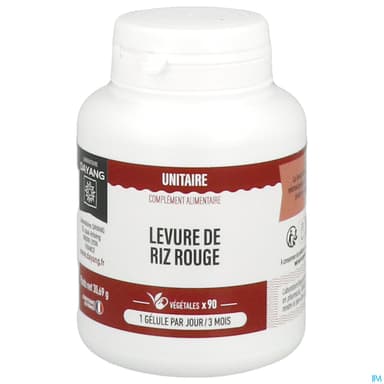 Dayang Levure De Riz Rouge + Q10 Gelule 90