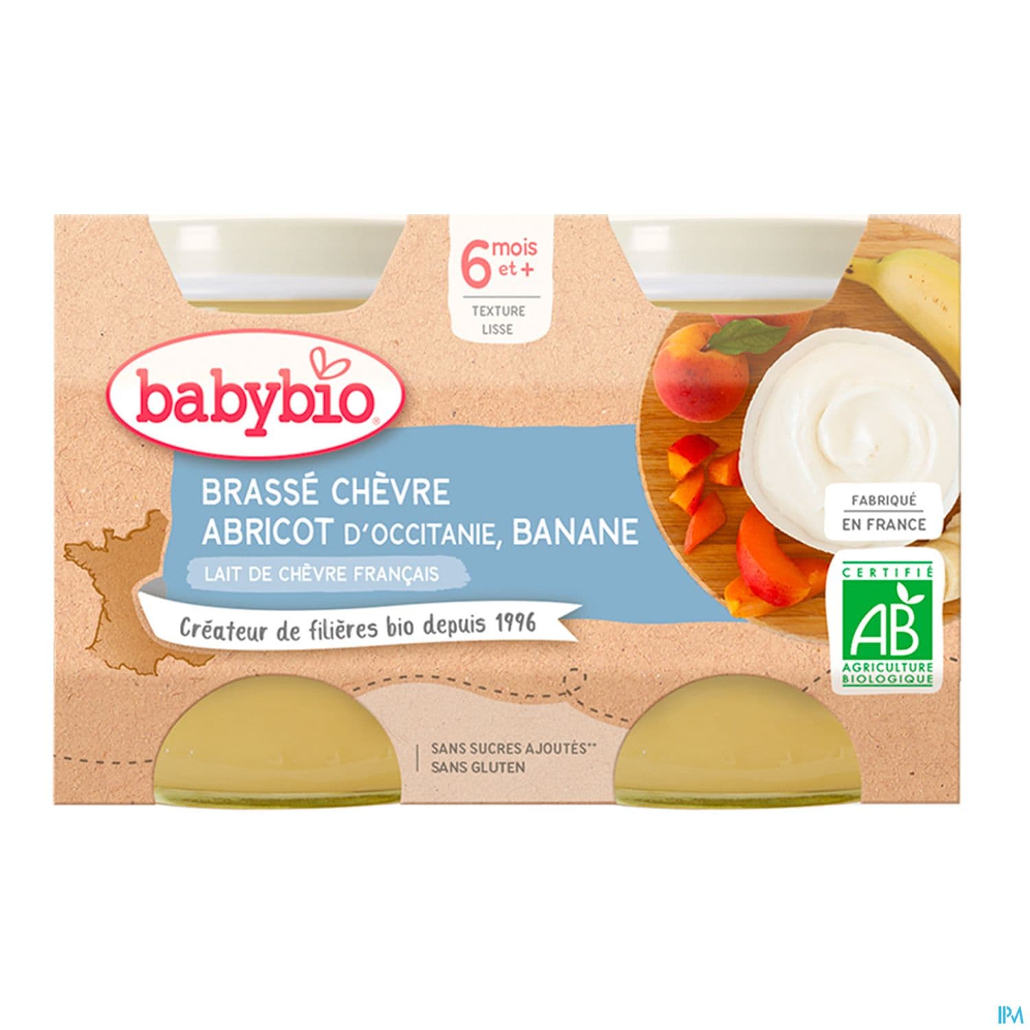 BABYBIO BRASSE CHEV ABR/BAN2X130G