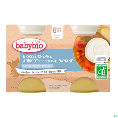 BABYBIO BRASSE CHEV ABR/BAN2X130G