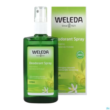 WELEDA DUO DEOD CITRUS 24H 2X100ML