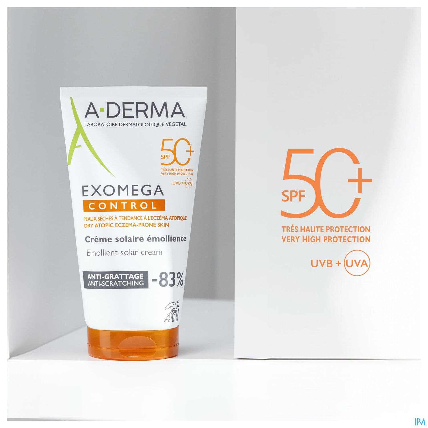 A-DERMA EXOMEGA CR SOL SPF50+150ML
