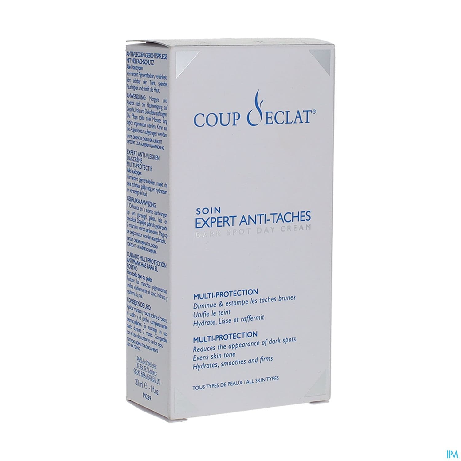 COUP-D-ECLAT SOIN EXP A/TACH 30ML