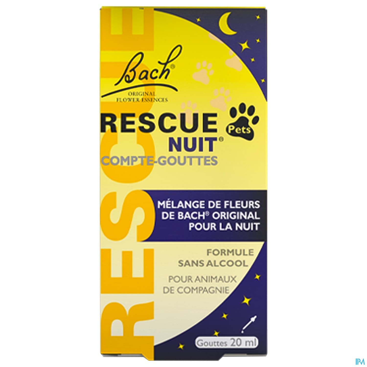 RESCUE BACH ORIG NUIT PETS GTT20ML