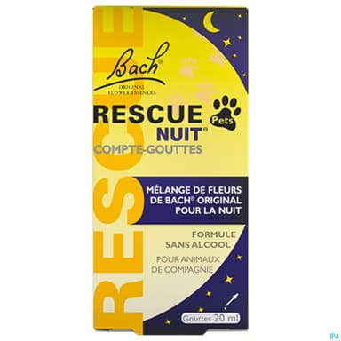 RESCUE BACH ORIG NUIT PETS GTT20ML