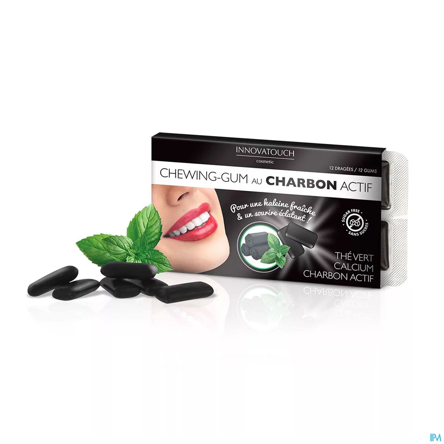 Innovatouch Cosmetic Chewing Gum Au Charbon 12