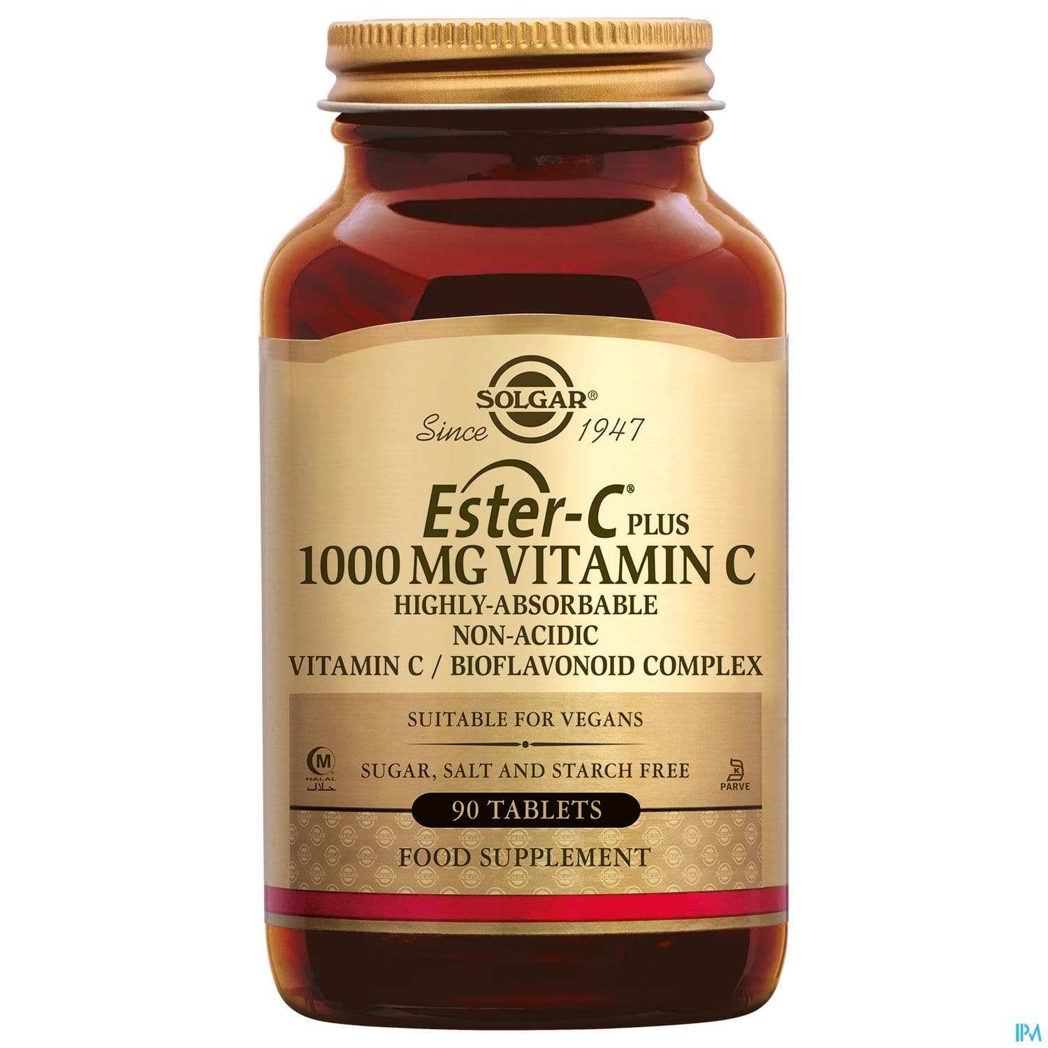 SOLGAR ESTER-C 1000 CPR 90