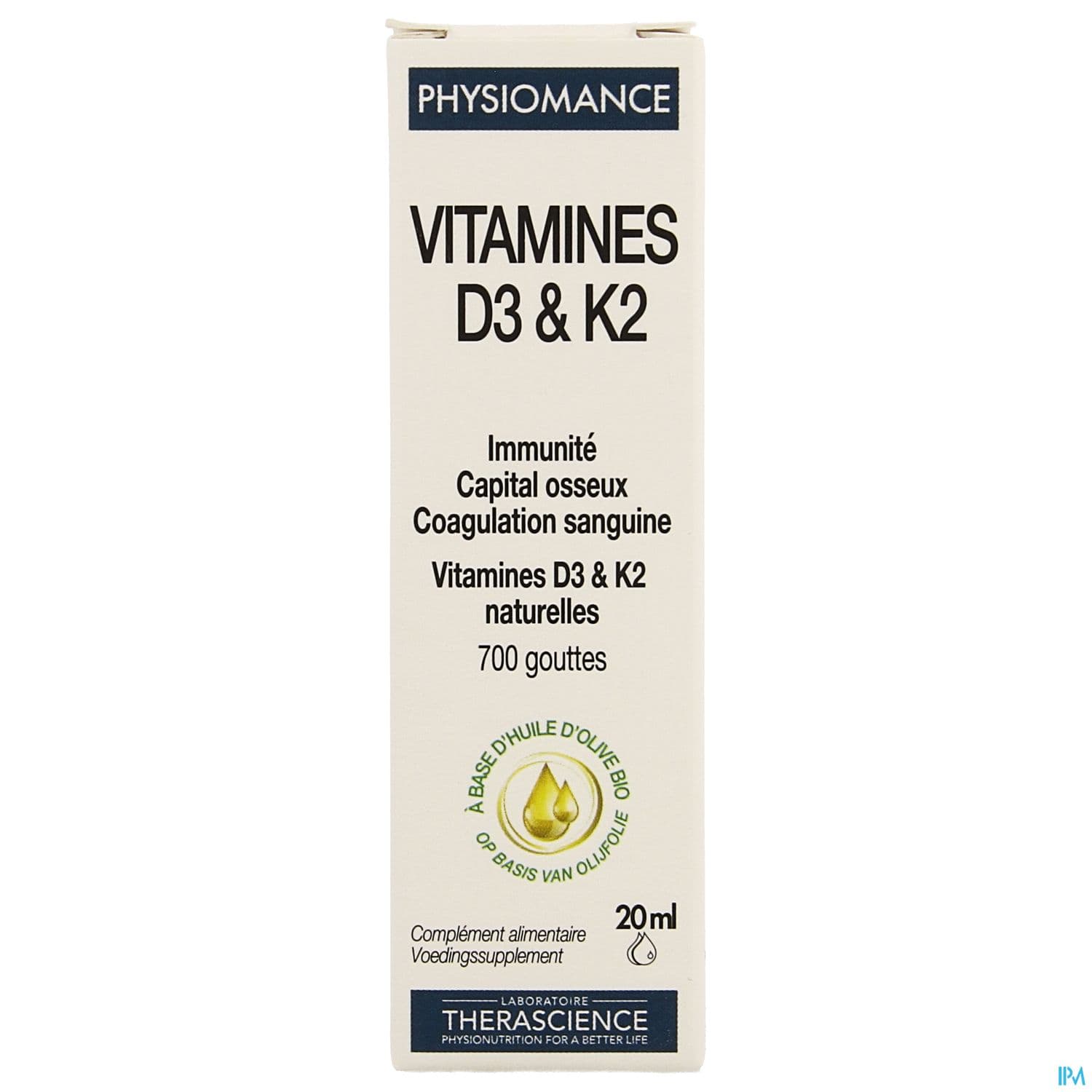 PHYSIOMANCE VITAMINES D3&K2 20ML