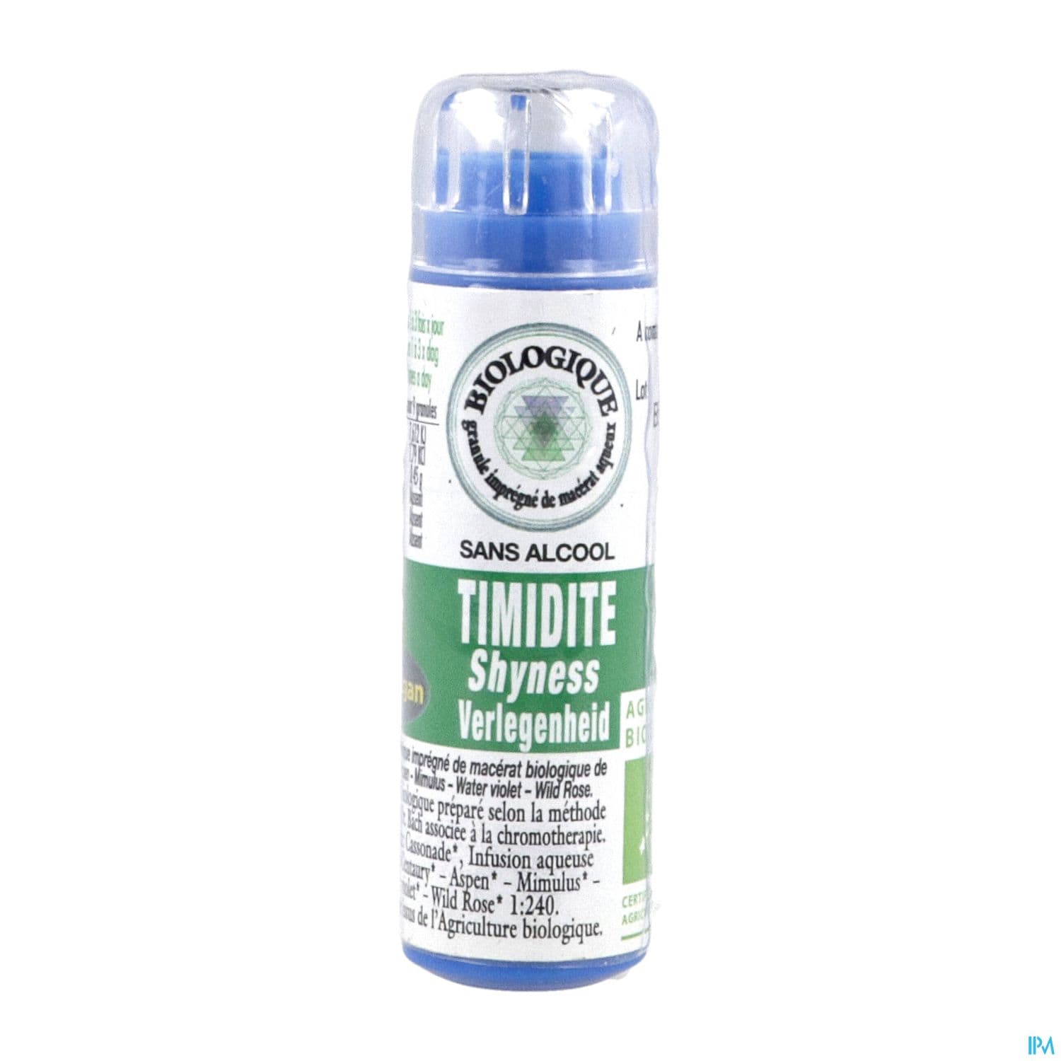 Eumadis Complexe Bach Timidite Bio Granules 130