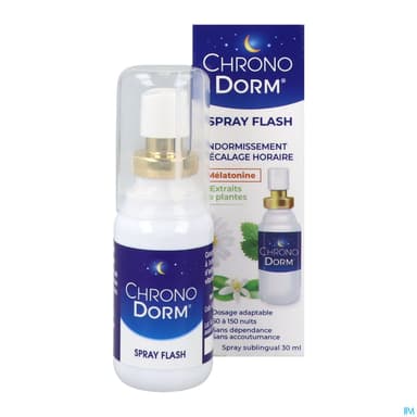 Chronodorm Melatonine Flash Spray Sublingual 30ml