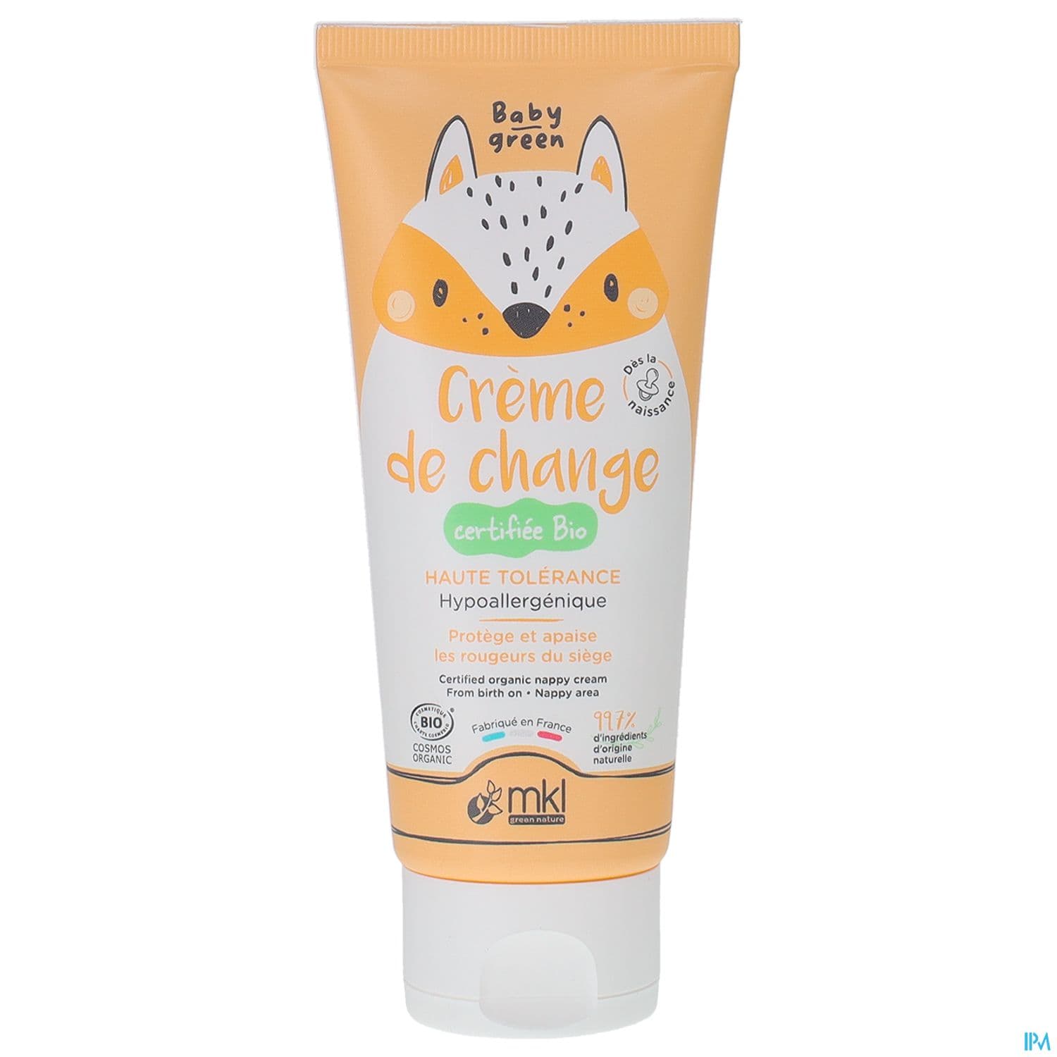 MKL BABY GREEN CR CHANGE BIO 75ML