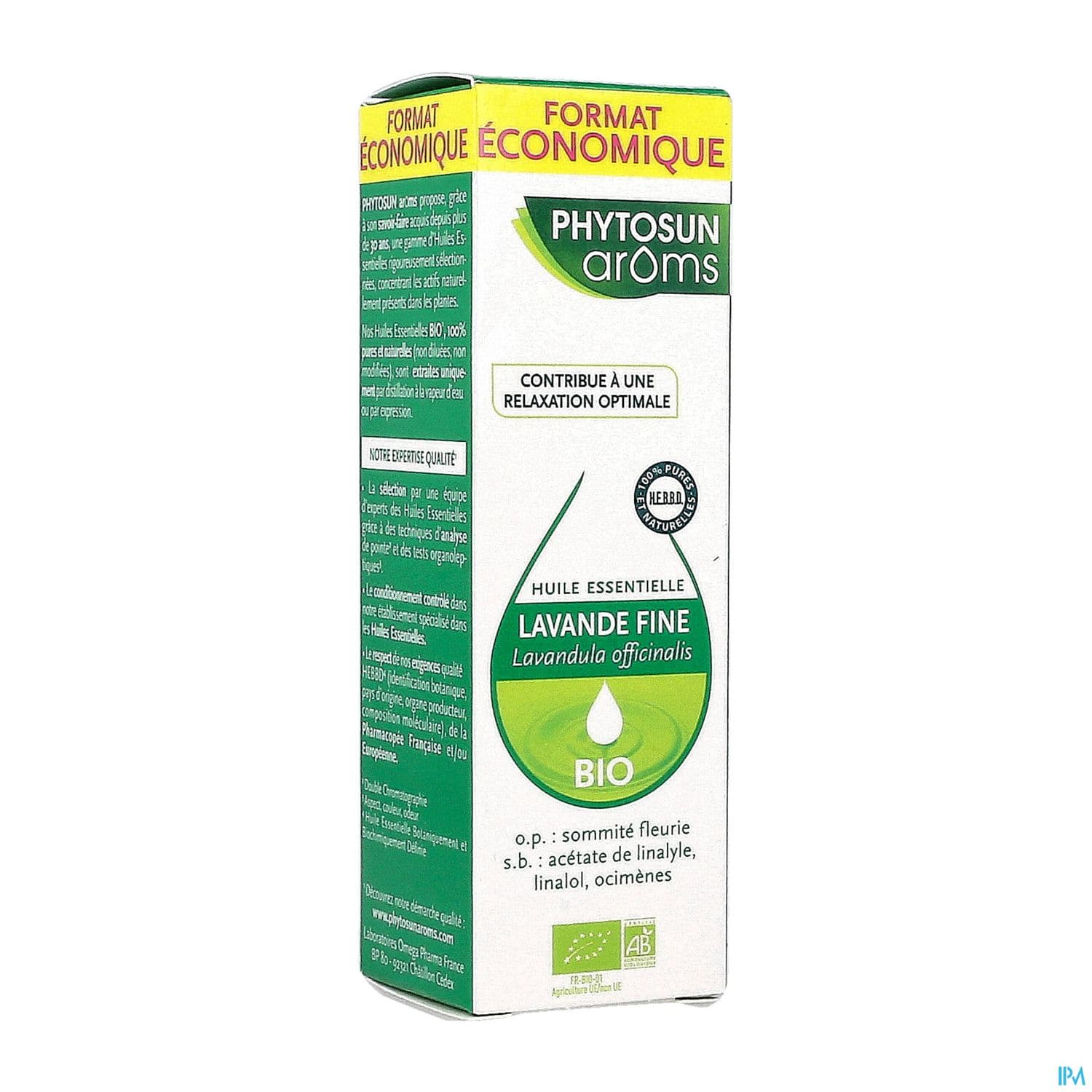 Phytosun Aroms Huile Essentielle Lavande Fine Bio 30ml