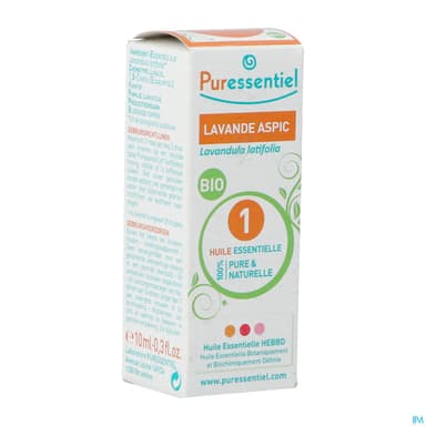 Puressentiel Huile Essentielle Lavande Aspic Bio 10ml