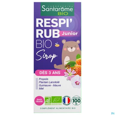 Santarome Respi Rub Sirop Junior Bio 100ml