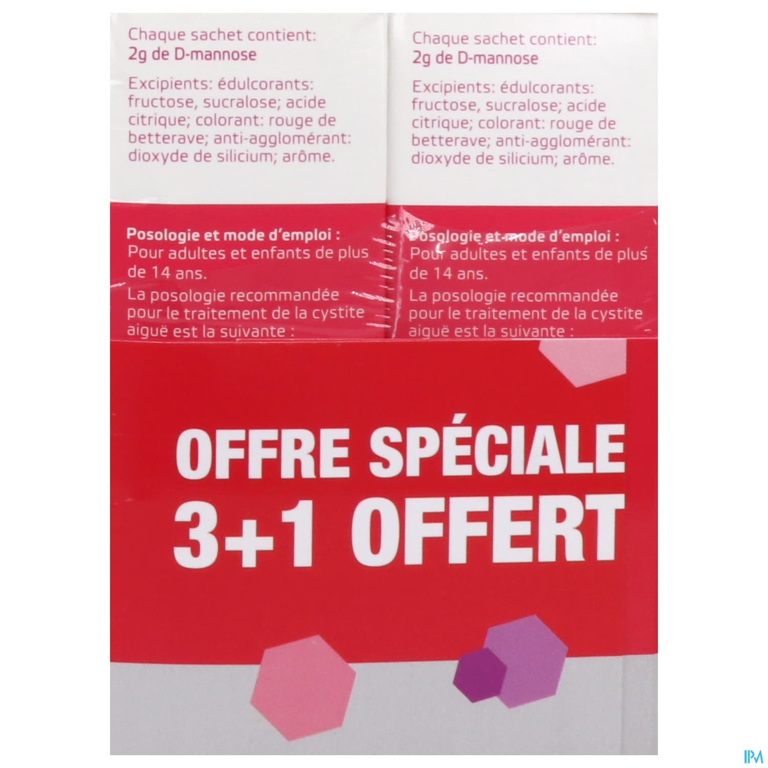 FEMANNOSE N D-MANNOSE SACH 4G 3+1