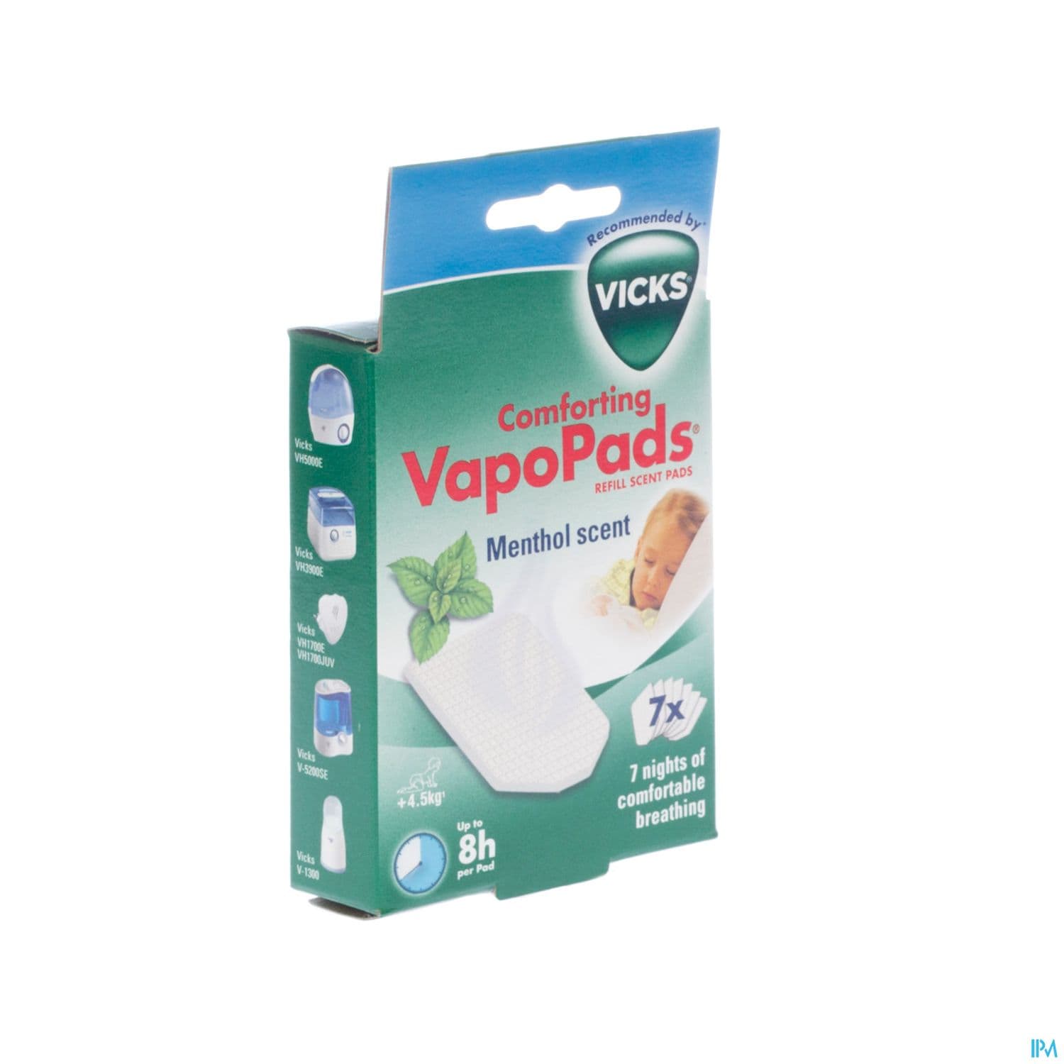 VICKS VAPOPADS TABLETTE MENTH 7