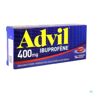 ADVIL 400MG CPR 14