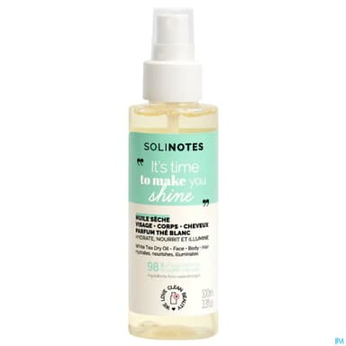 Solinotes Huile Seche The Blanc 100ml