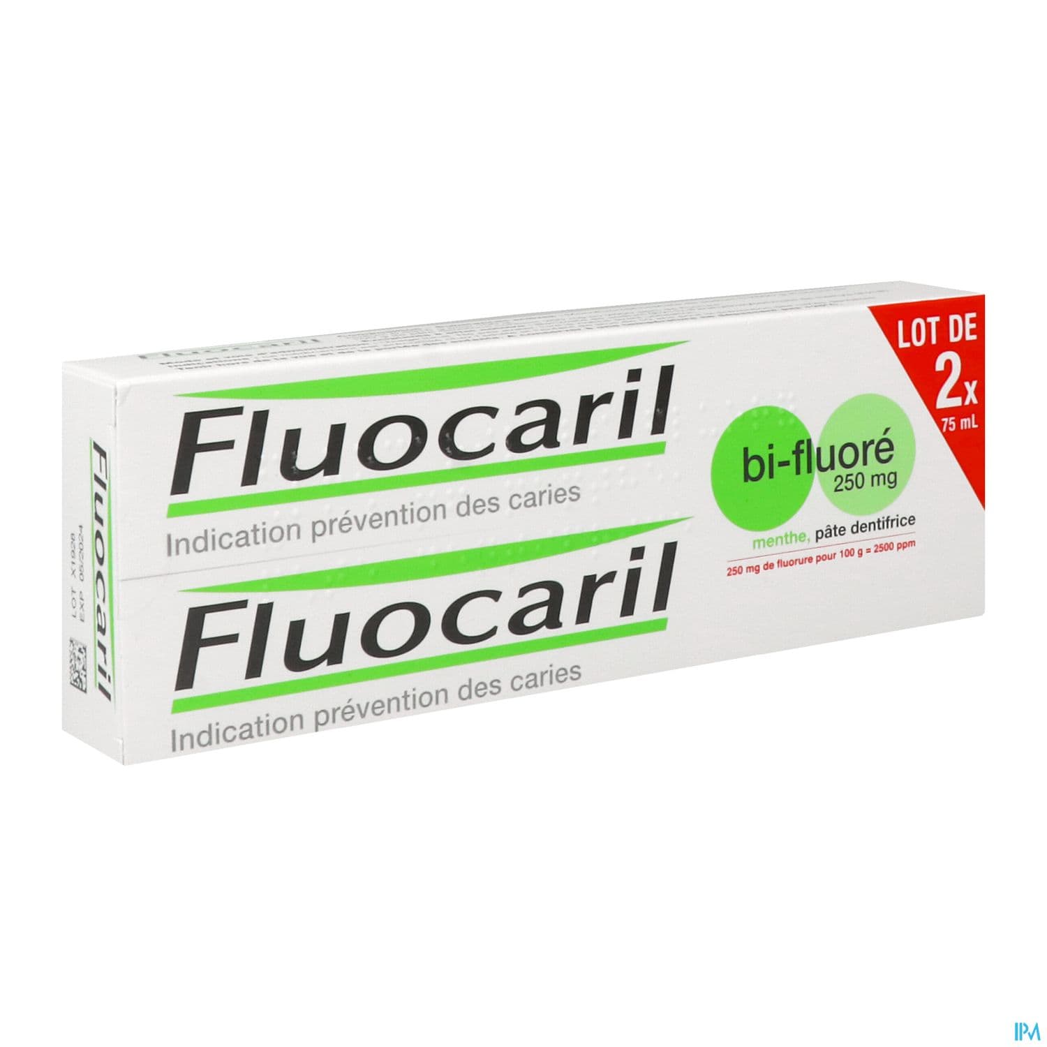 FLUOCARIL 250 BIF DENT MENTHE75ML2