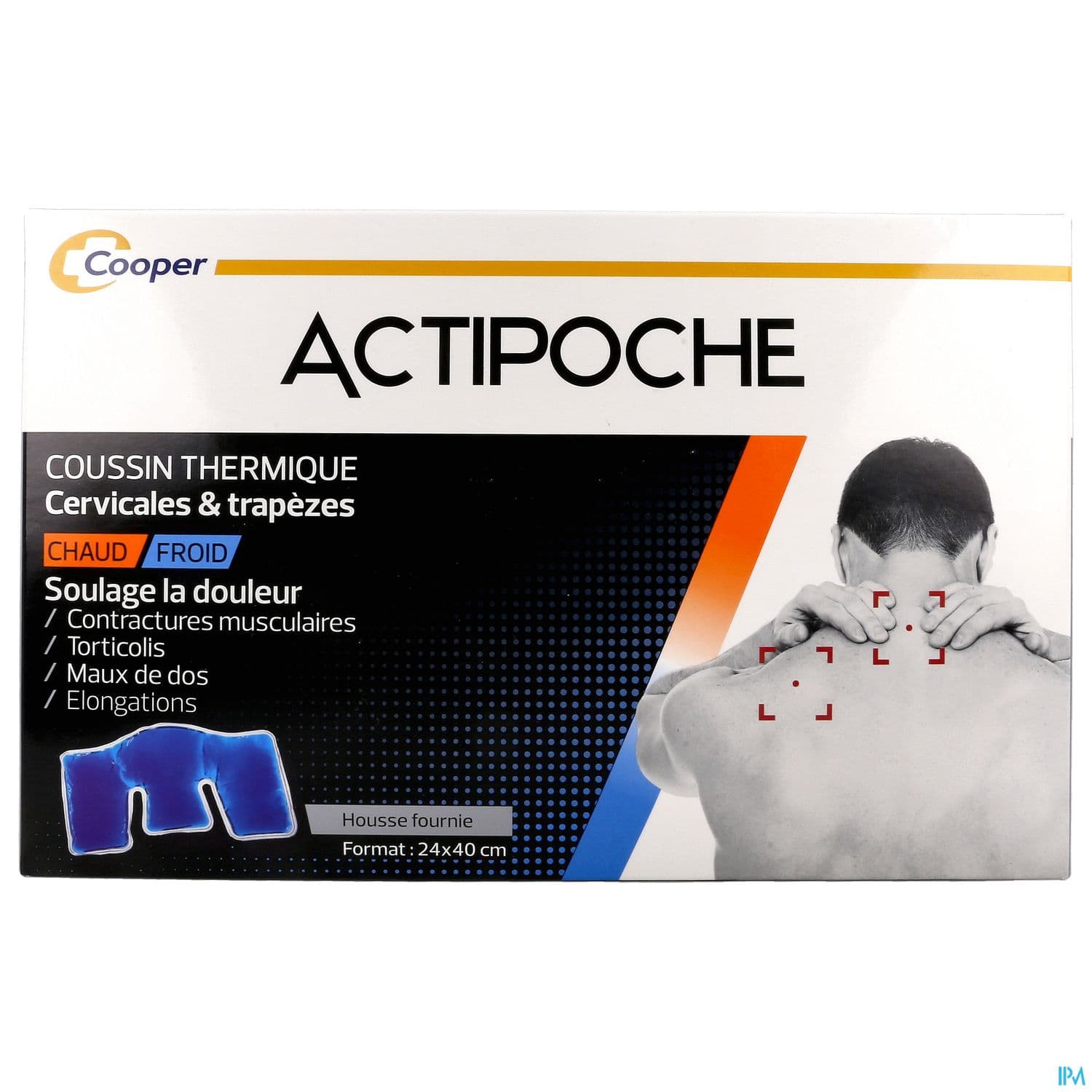 ACTIPOCHE CERVICALE TRAPEZE24X40CM