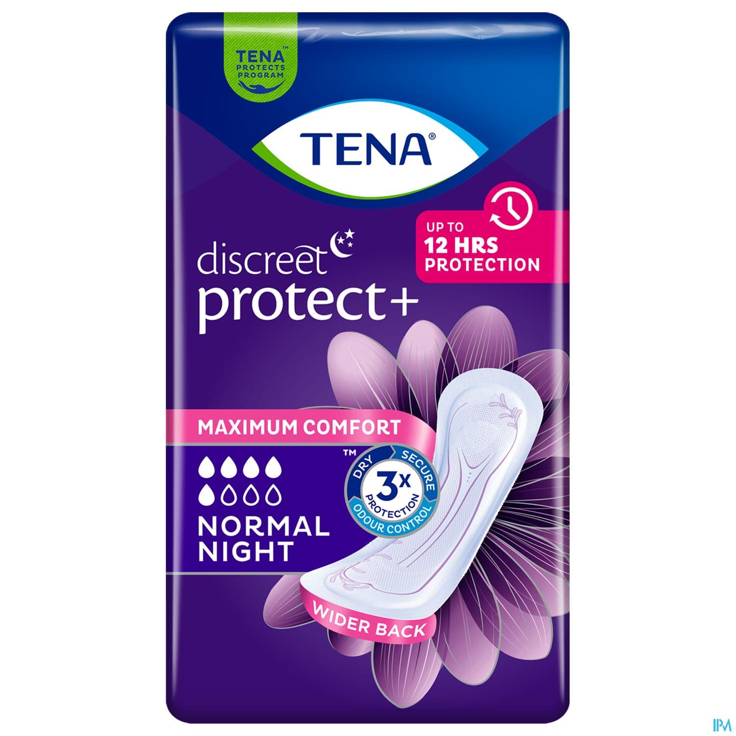 TENA DISCREET SERV NORM NIGHT 10